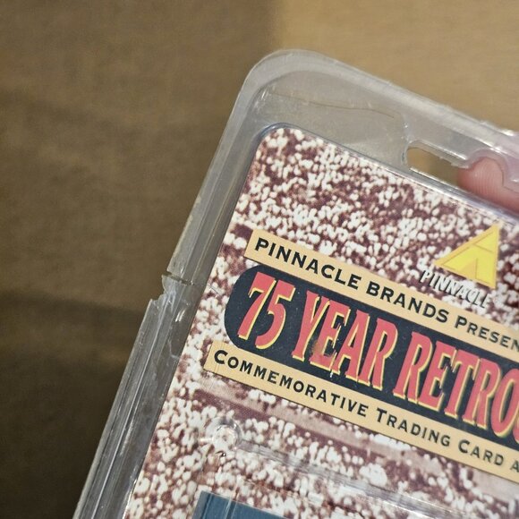 90s Kansas City Chiefs Gift Pin Card Set Pinnacle 1994 75 yr Retrospect Retro - Picture 5 of 12